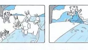 二年级看图写话_ll_陈斯楠大象救兔